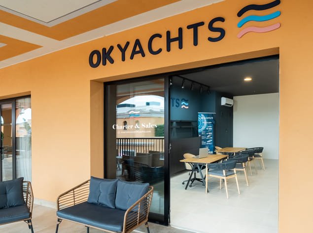 OK Yachts kontor på OK Mobility HQ i Palma de Mallorca